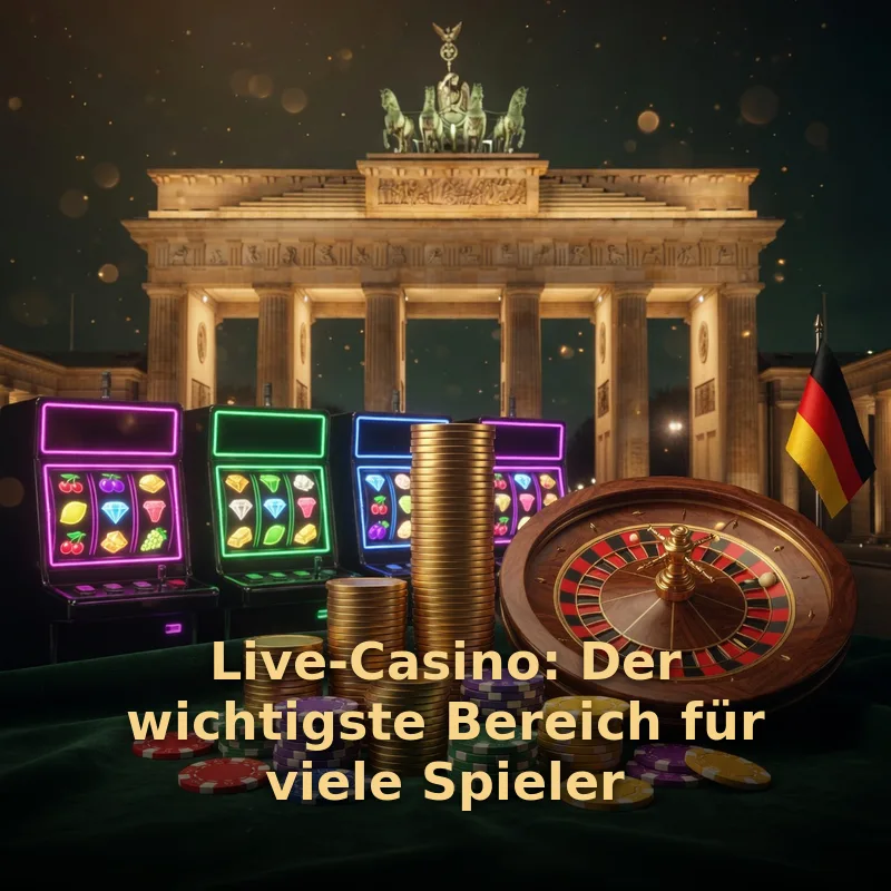 Live-Casino: Der wichtigste Bereich für viele Spieler